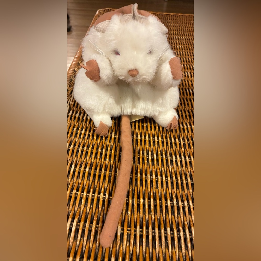 ⭐️3/$15⭐️Folkmanis white mouse hand puppet